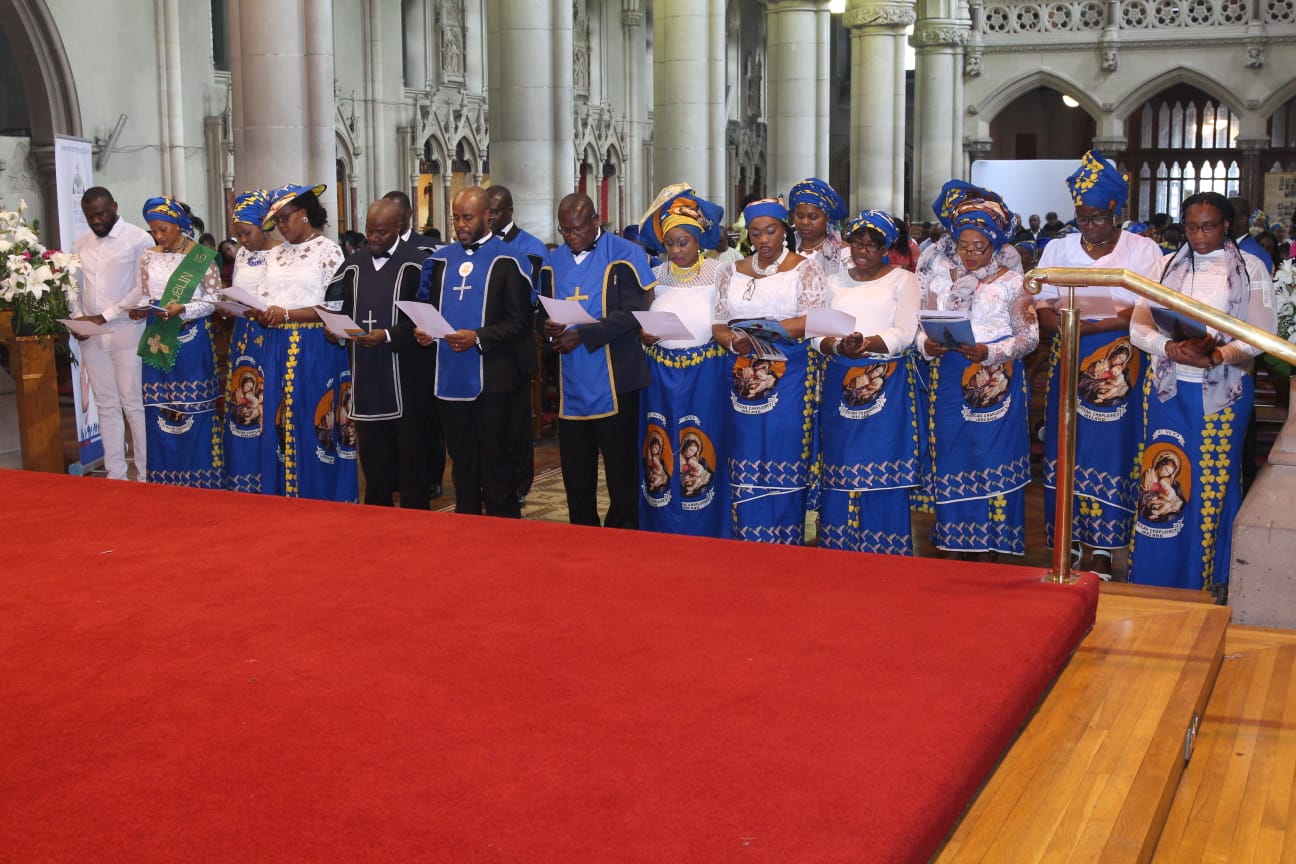 Commissioning of members in the African Chaplaincy